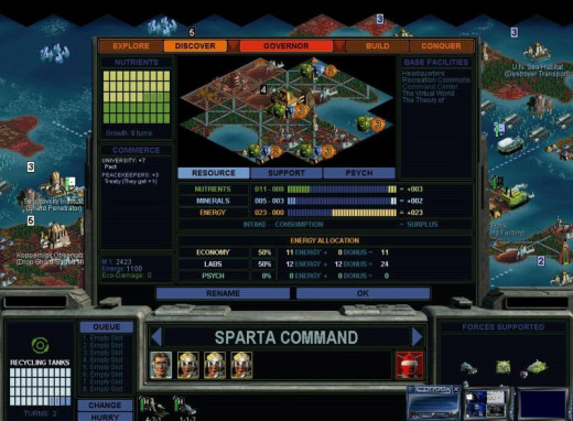 Alpha Centauri game screen shot