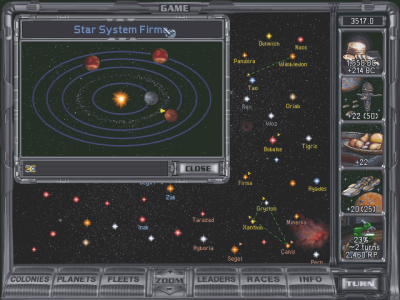 Master of Orion series is one of the best among the available Space Strategy Games.