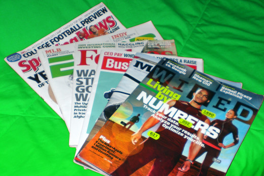 Recycling your old magazines is a great way to get rid of those old magazines collecting dust around your house.