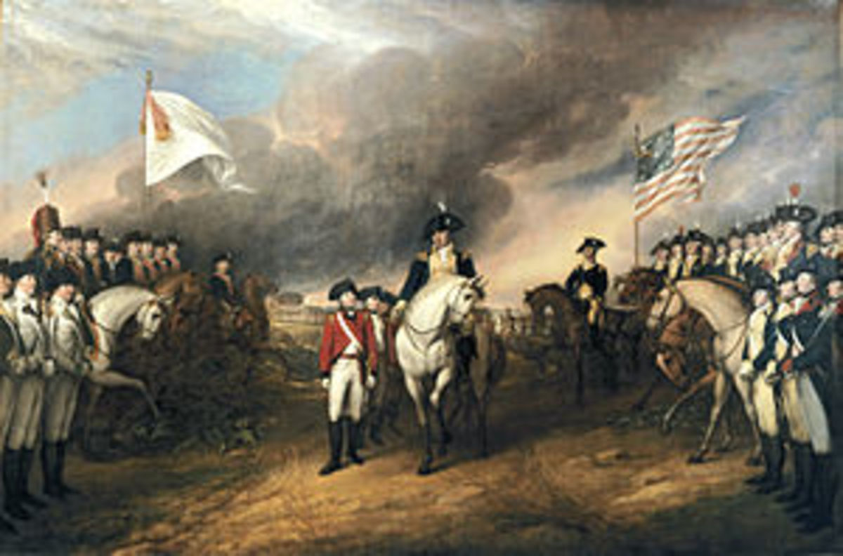 Surrender of Lord Cornwallis at Yorktown