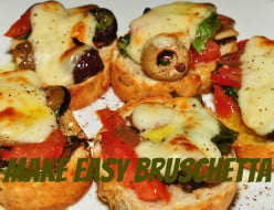 Cooking from Scratch for Busy Moms: Bruschetta