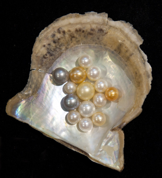 Variety of pearls