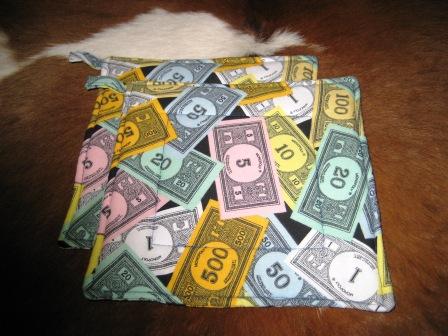 Pot holders do double duty.