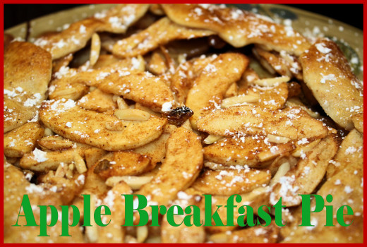 Apple Breakfast Pie with Golden Raisins
