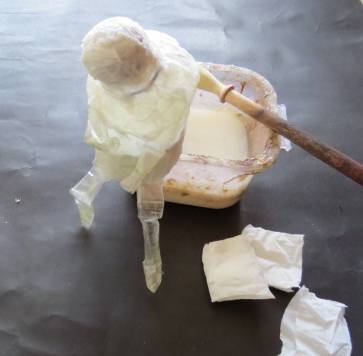 Give it some thin paper layering