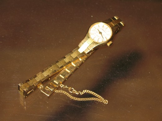 An old wristwatch