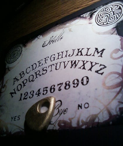 Ouija Board is often used for communication with spirits.