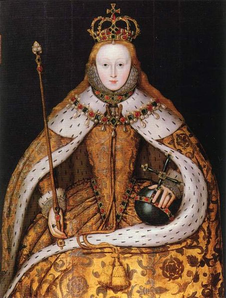 The coronation of Elizabeth I: The Virgin Queen
