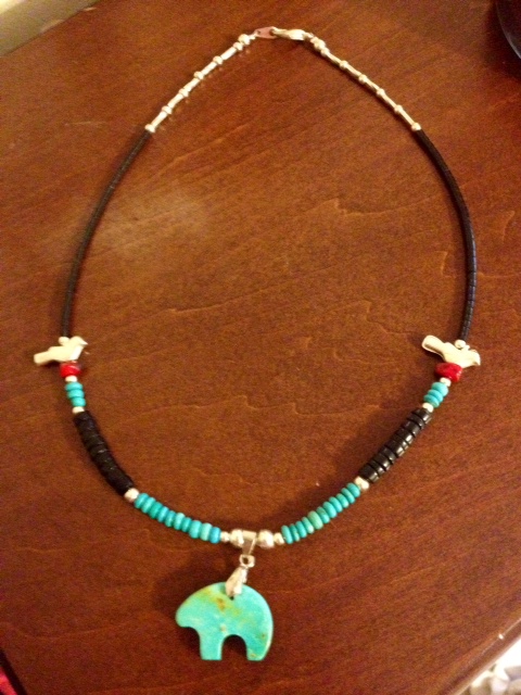 From an Indian Reservation in New Mexico.  He was so excited to give it to me!  Love it!