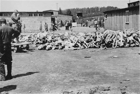 Mauthausen concentration camp (Austria), May 1945