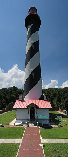  The St. Augustine lighthouse built in 1586