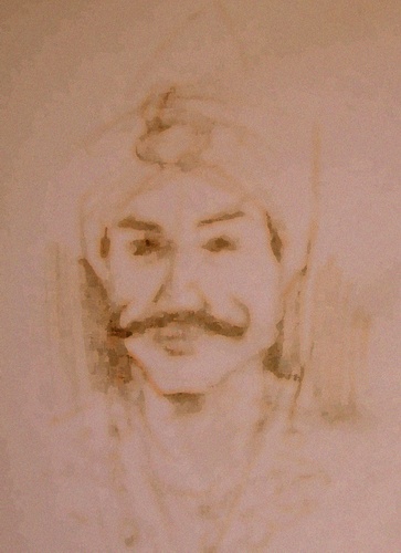 Parameswara (1344 - 1414), the last king of Singapura and founder of the Malacca Sultanate