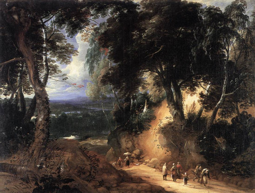 'The Soignes Forest', by Lodewijk de Vadder, early 17th century