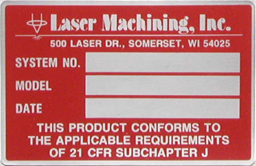 Model and Serial Plates