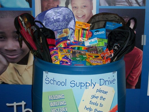 Gdavis2012 Sleep Country Foster Kids Program in-store donation bin