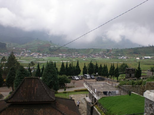 A view at Dieng.