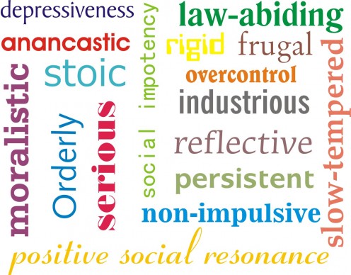 Few terms that reflect human behavior.