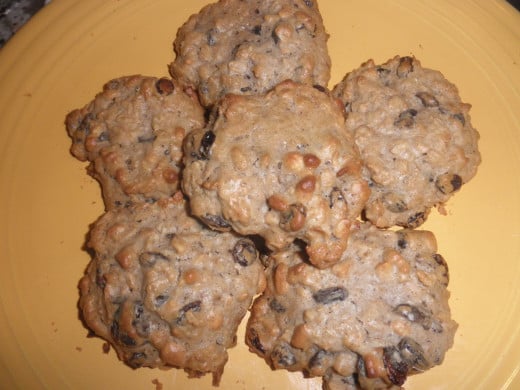 Sugar Free Oatmeal Cookies