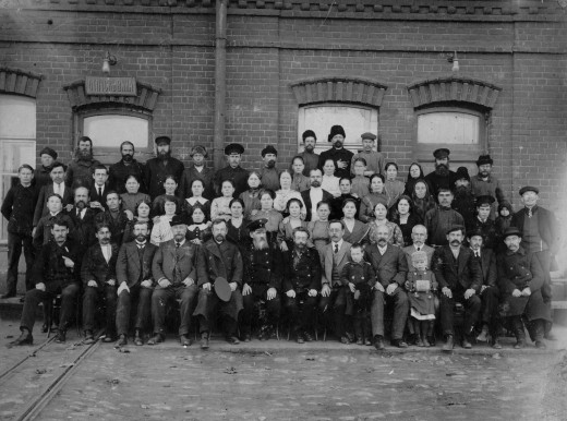 Women moved from rural areas into the city to join the work force.