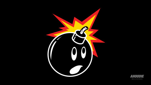 The Hundreds have the recognizable logo of the exploding bomb.