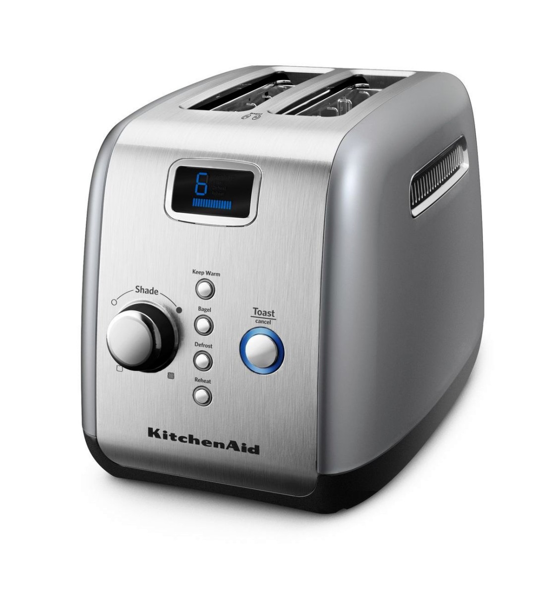 Kitchenaid 2-Slice Toaster with One Touch Lift/ Lower & Digital Display, Model # KMT223CU