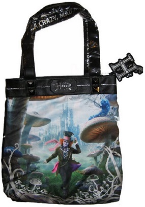 Alice In Wonderland Mad Hatter Tote Bag