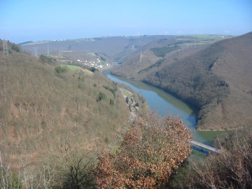 The Our River, near Vianden, Luxembourg