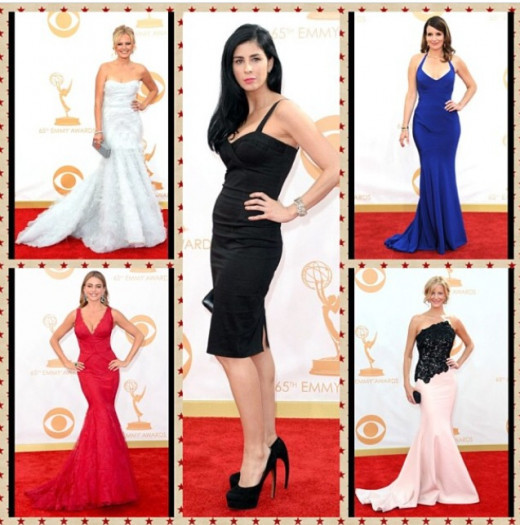 #MalinAkerman #SofiaVergara #SarahSilverman (who ordered her $60 dress online) #TinaFey #AnnaDunn