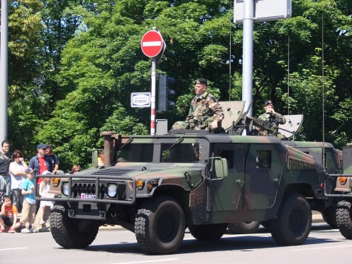 Luxemburgish Hummer during national day.