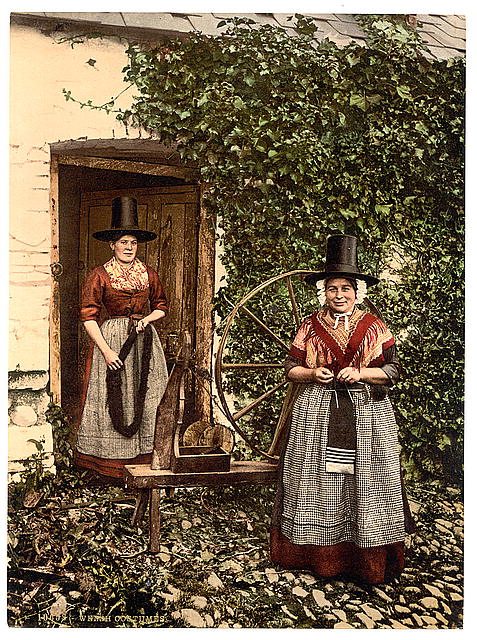 Nanw and a neighbour.