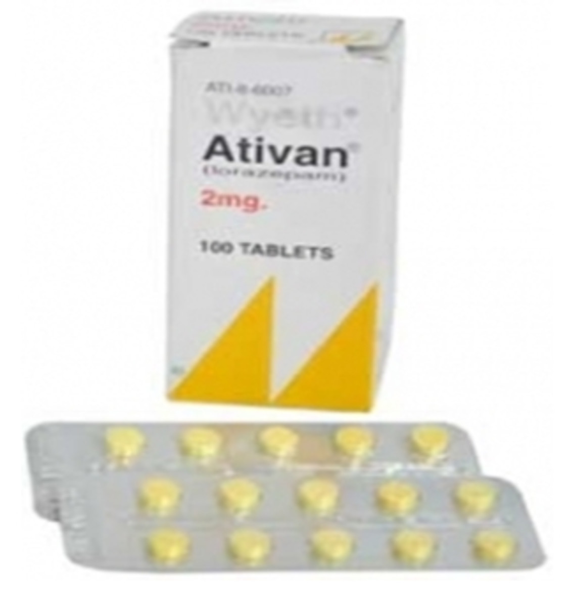 Ativan, pictured here, is one of the fastest-acting anti-anxiety medications.