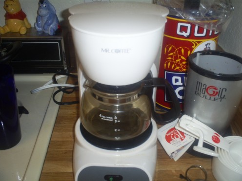I love my little Mr. Coffee maker.