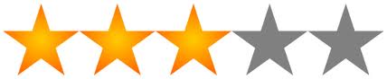 3 out of 5 stars