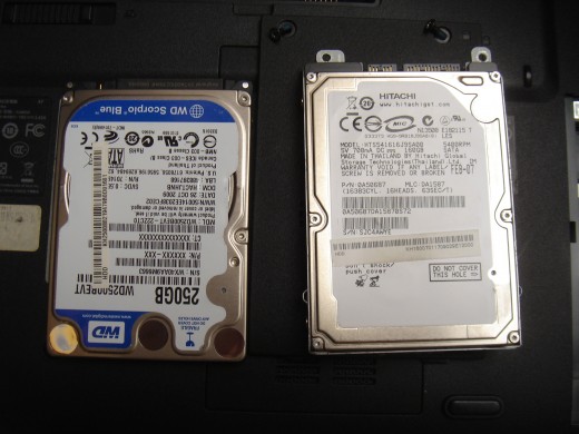 Dying hard drive and the replacing hard drive