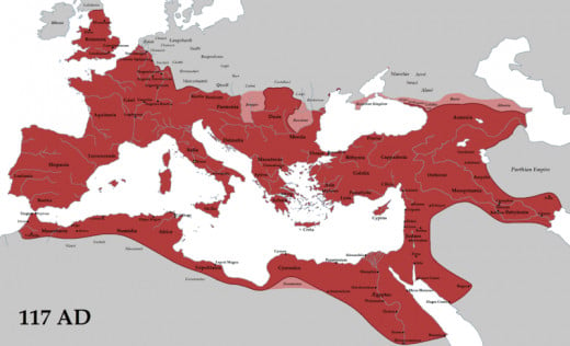 European Imperialism of the 18th, 19th and 20th centuries was built upon ideals established by the cradle of modern European civilisation- the Roman Empire.