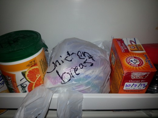 Three things that I use a Sharpie in the freezer for: Food Identification, ownership and expiration dates.