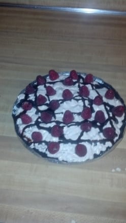 Easy Raspberry Chocolate Pie Recipe