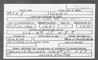 Naturalization Record for John Mery