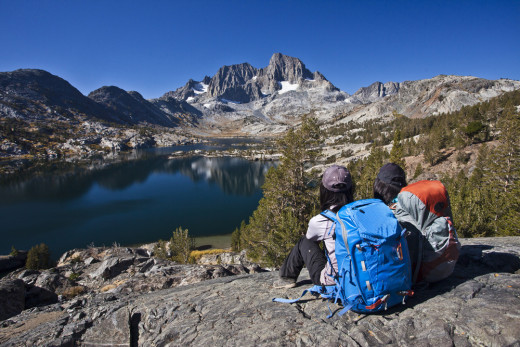 Take in the views of Thousand Island Lake