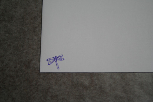 Stamped envelope.