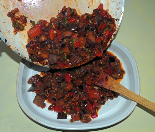 transfer to casserole dish