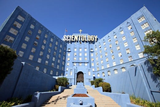 Scientology and Dianetics center.