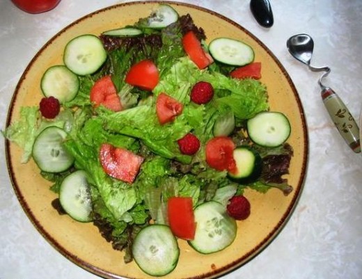 a basic salad