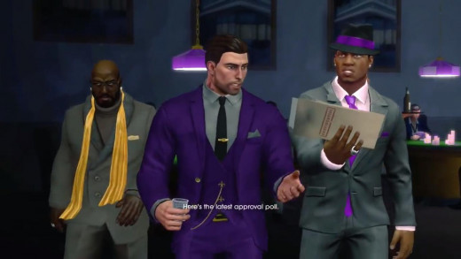 Ben and Pierce from the Saints Row: The Third make a return. 