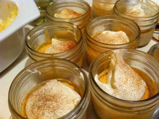 Mason jar pumpkin cheesecakes are not only delicious, but also visually stunning.