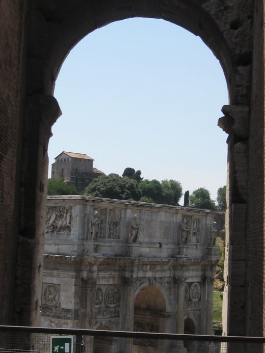 View from the Colosseum
