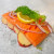 Serving suggestion: Salmon steak over sliced boiled new potatoes. Serving suggestion: Salmon steak over sliced boiled new potatoes.
