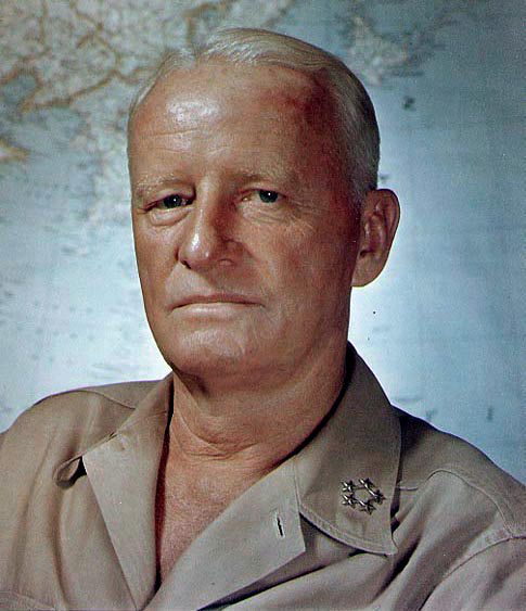 CinCPac Admiral Chester Nimitz