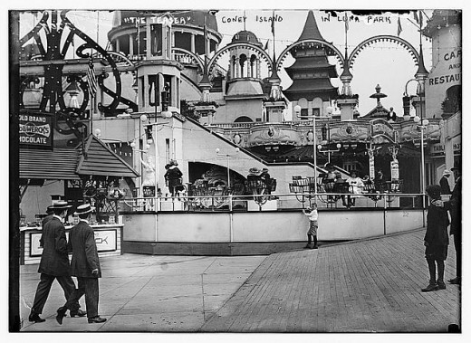 The Teaser, Luna Park, Coney Island; about 1910 The Teaser, Luna Park, Coney Island; about 1910