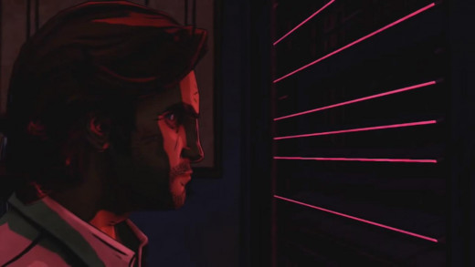The game's neo-noir meets comic book aesthetic looks great. Just a shame that the game didn't run a little better...